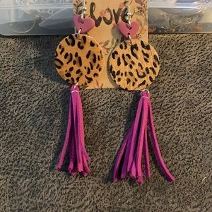 Punchy western earrings!